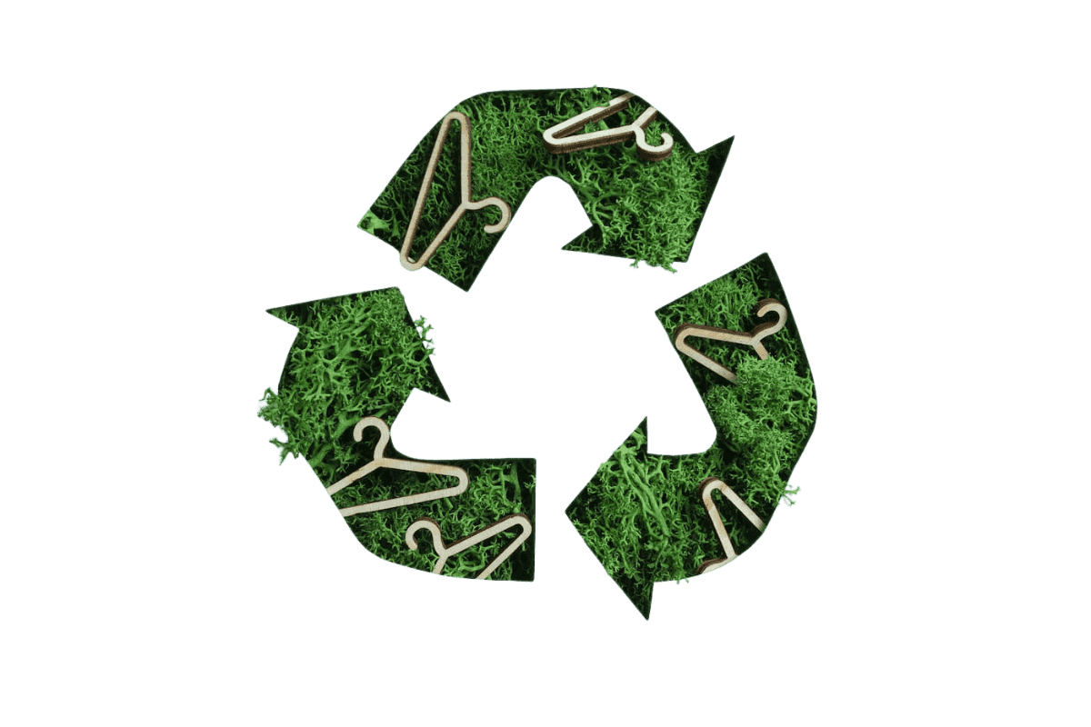 Logo für Nachhaltigkeit in der Textilbranche