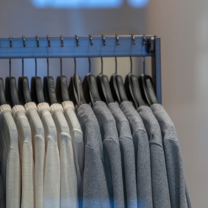 Ansicht auf einen Teil der Kollektion für Corporate Fashion